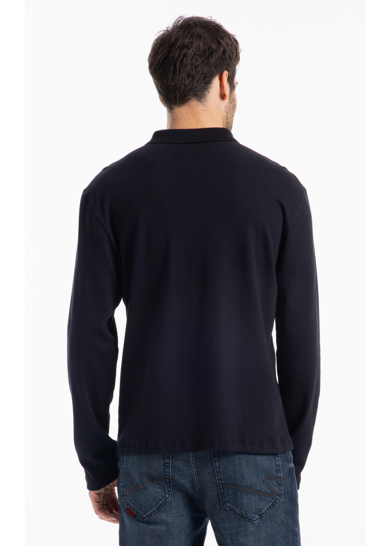 Polo Piquet Edsc Ellus Classic Preto