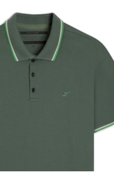 Polo Piquet Ellus 2nd Floor Frisos Classic Mc Verde
