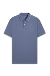Polo Piquet Ellus Classic Azul Jeans
