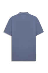 Polo Piquet Ellus Classic Azul Jeans