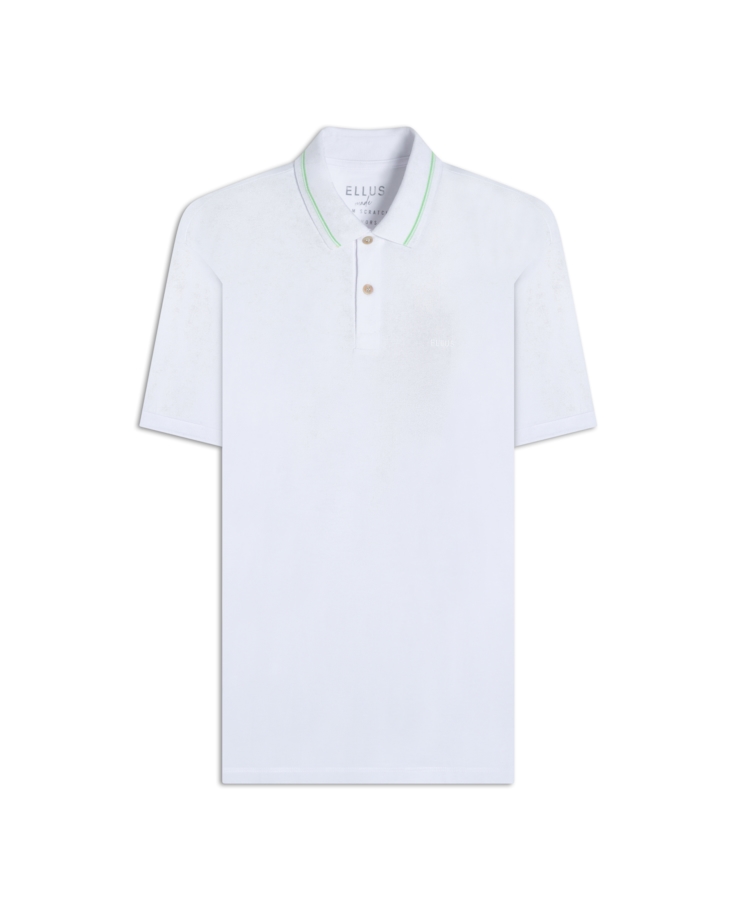 Polo Piquet Ellus Classic Branco