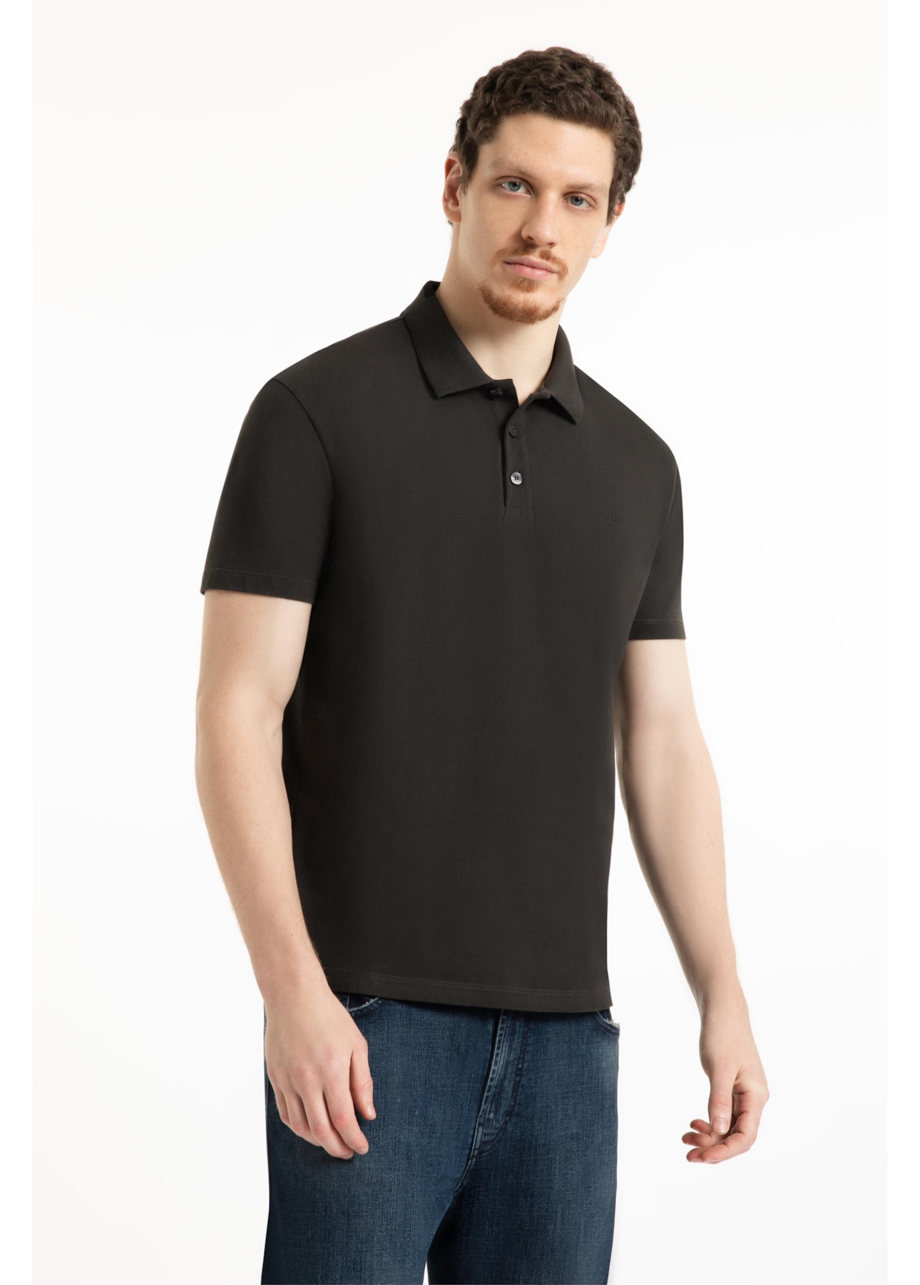 Polo Piquet Ellus Classic Plumbo