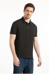 Polo Piquet Ellus Classic Plumbo