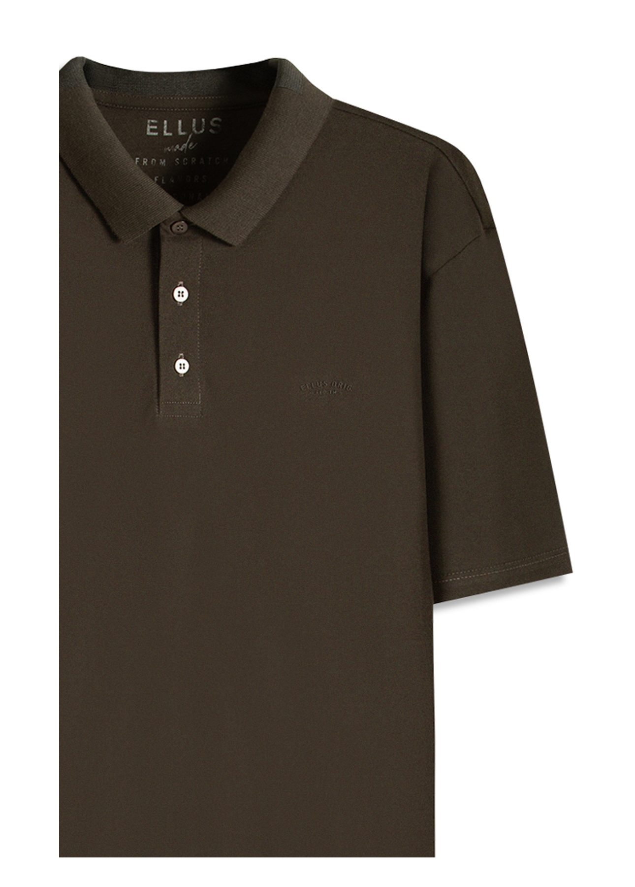 Polo Piquet Ellus Classic Plumbo