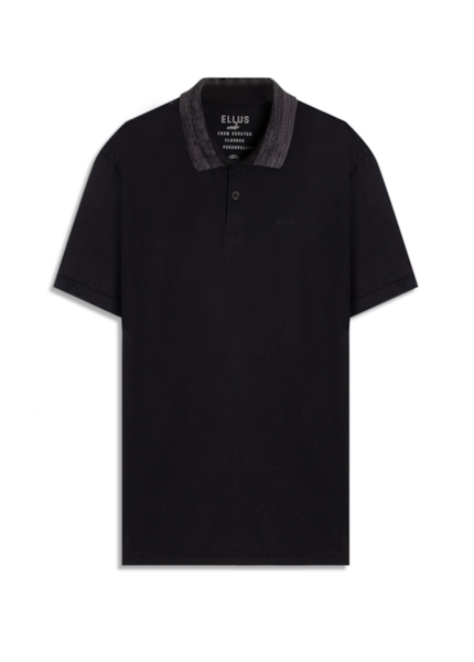 Polo Piquet Ellus Classic Preto