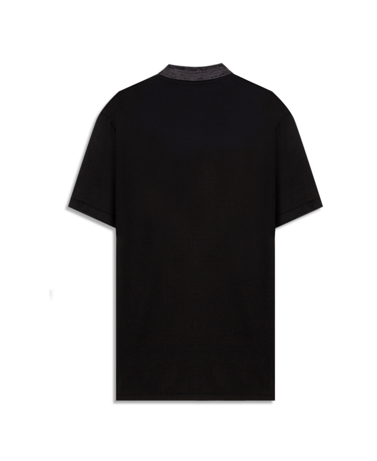 Polo Piquet Ellus Classic Preto