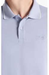 Polo Piquet Ellus Co Classic Mc Blue Vintage