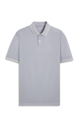Polo Piquet Ellus Co Classic Mc Blue Vintage