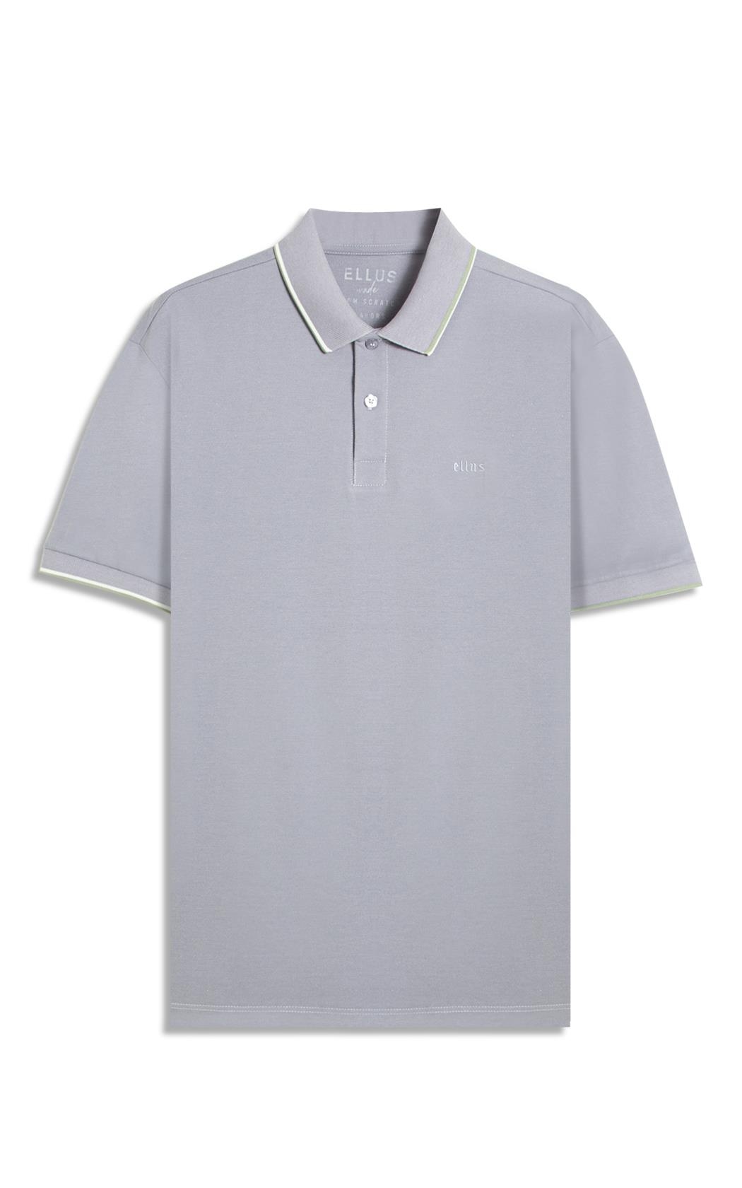 Polo Piquet Ellus Co Classic Mc Blue Vintage