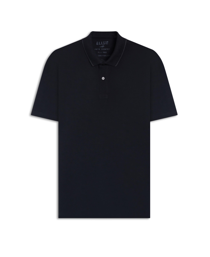 Polo Piquet Ellus Gotico Preto