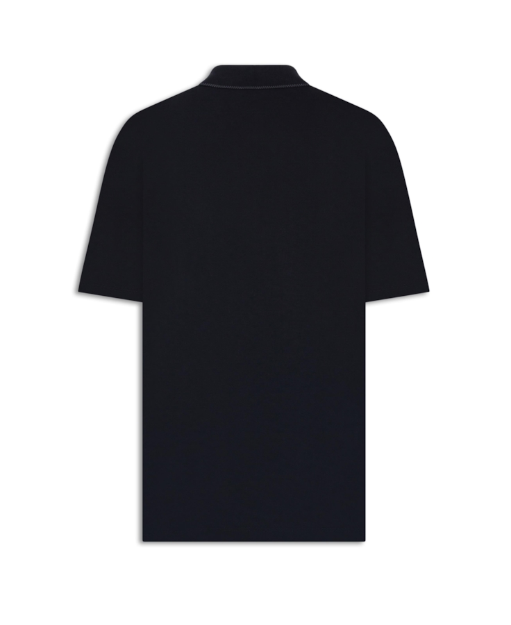 Polo Piquet Ellus Gotico Preto