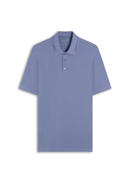 Polo Piquet Ellus Italico Classic Mc Azul Pervante