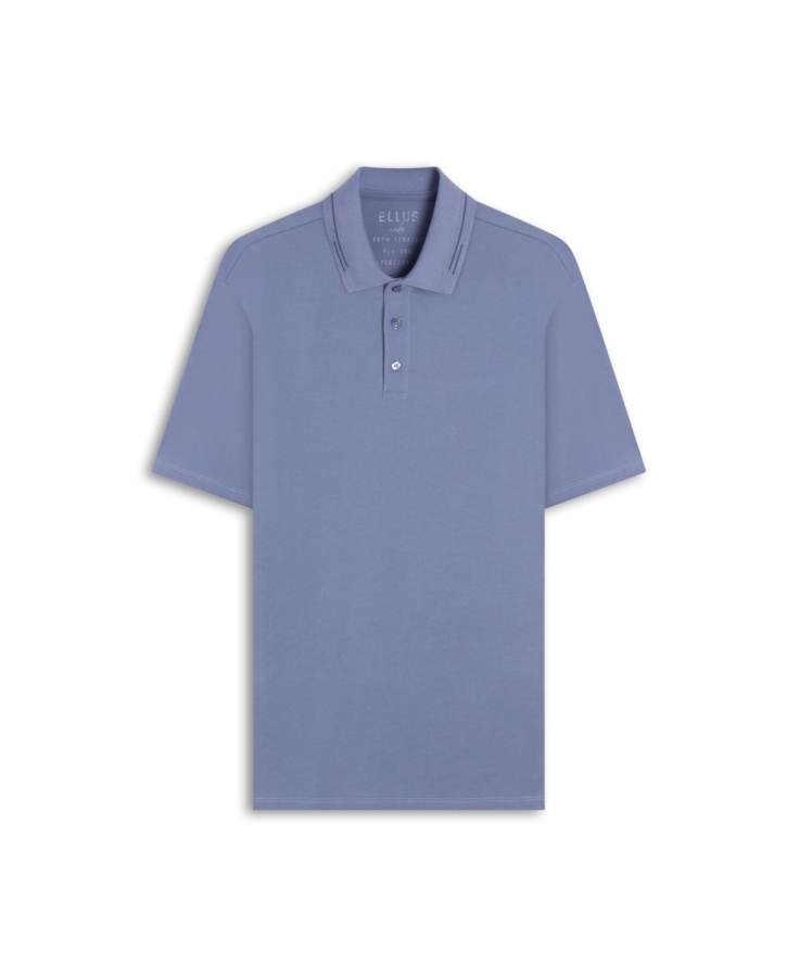 Polo Piquet Ellus Italico Classic Mc Azul Pervante