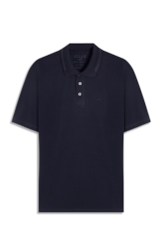 Polo Piquet Ellus Italico Classic Mc Dark Navy