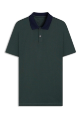 Polo Piquet Ellus Originals Classic Mc Verde Escuro