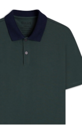 Polo Piquet Ellus Originals Classic Mc Verde Escuro