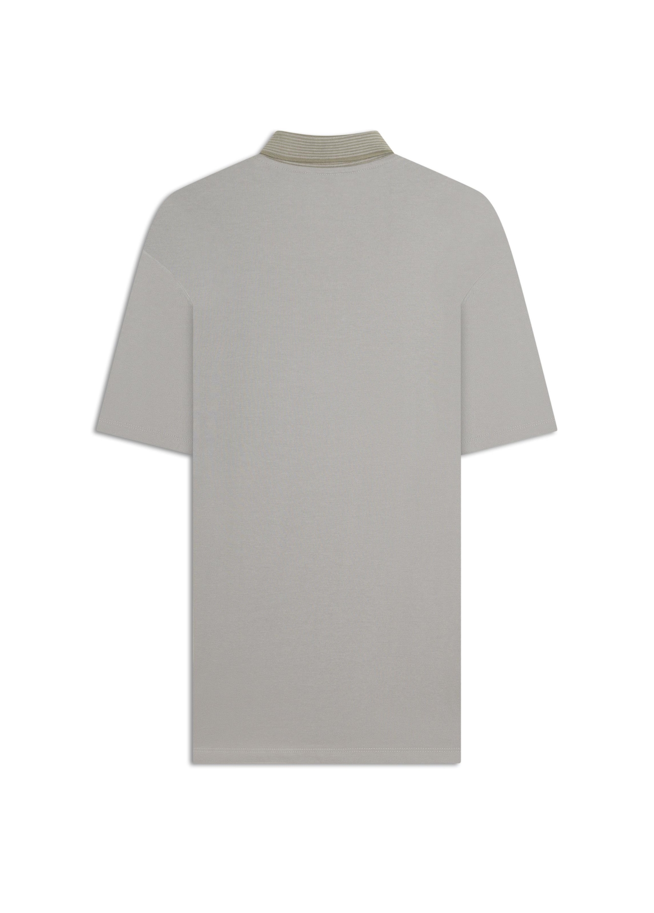 Polo Piquet Ellus Stripes Classic Mc Azul Seco