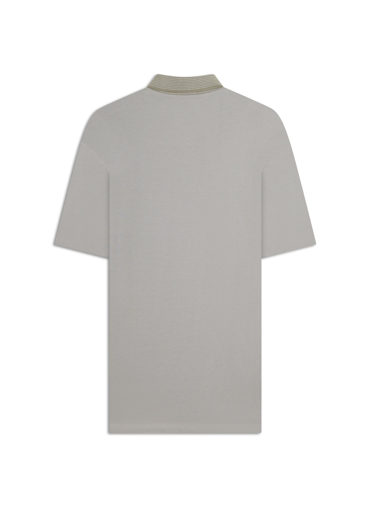 Polo Piquet Ellus Stripes Classic Mc Azul Seco