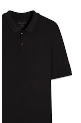 Polo Piquet Flora Tech Classic Preto