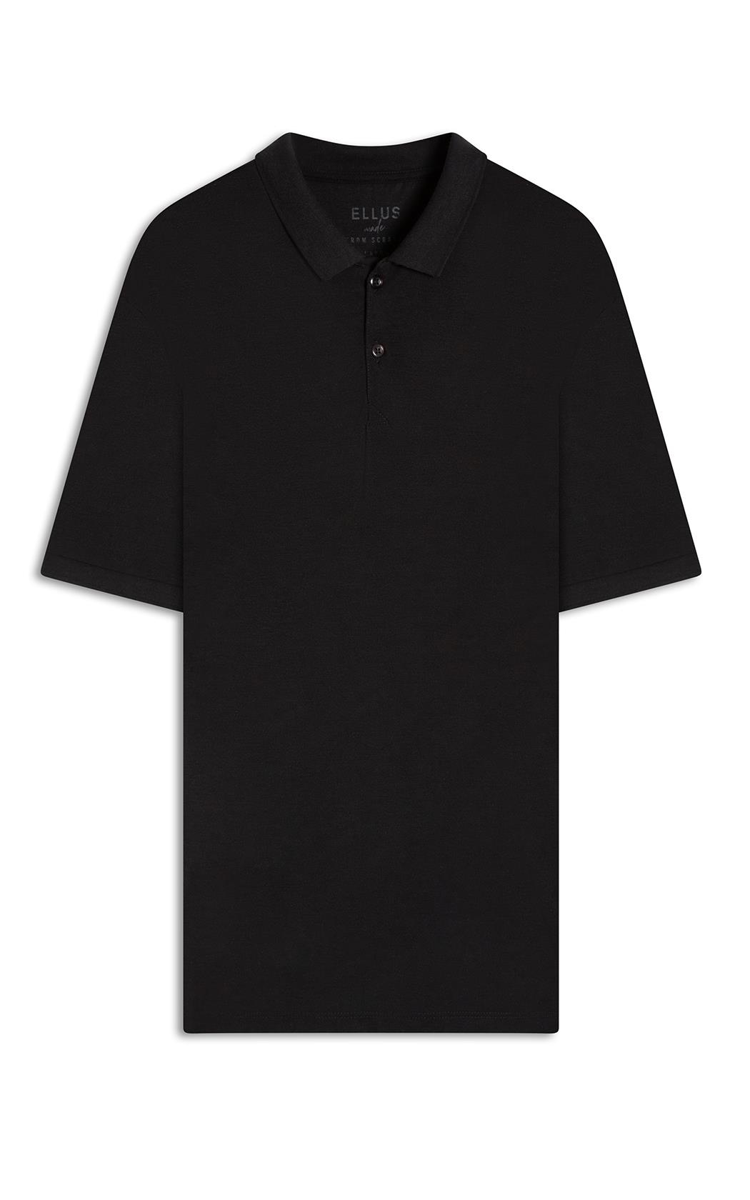 Polo Piquet Flora Tech Classic Preto