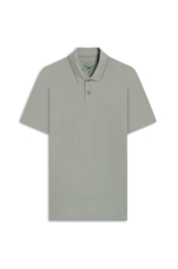 Polo Piquet Friso Verde Agua