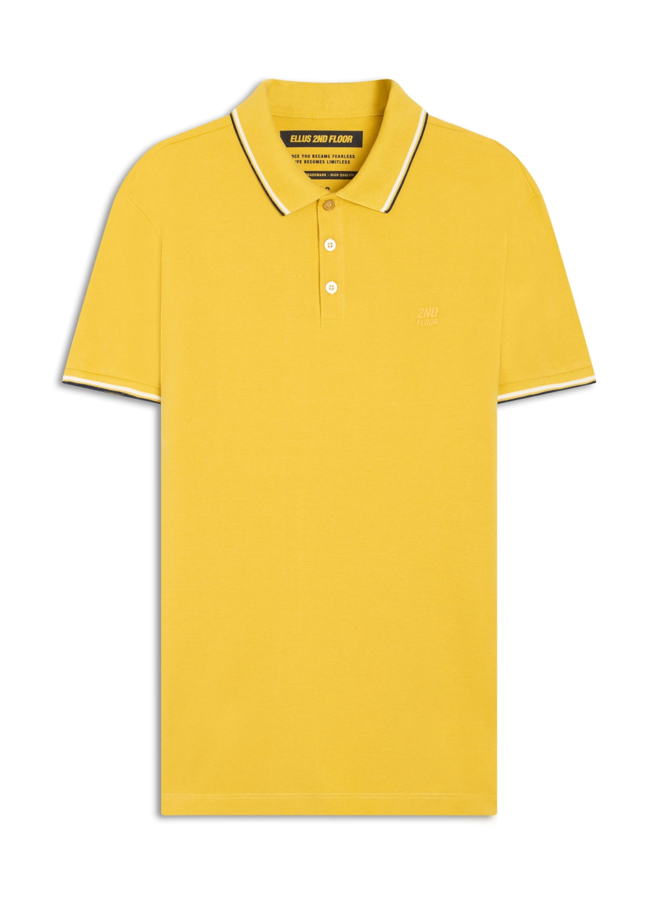 Polo Piquet Frisos Amarelo P21