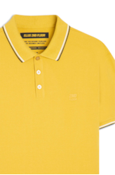 Polo Piquet Frisos Amarelo P21