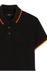 Polo Piquet Frisos Preto