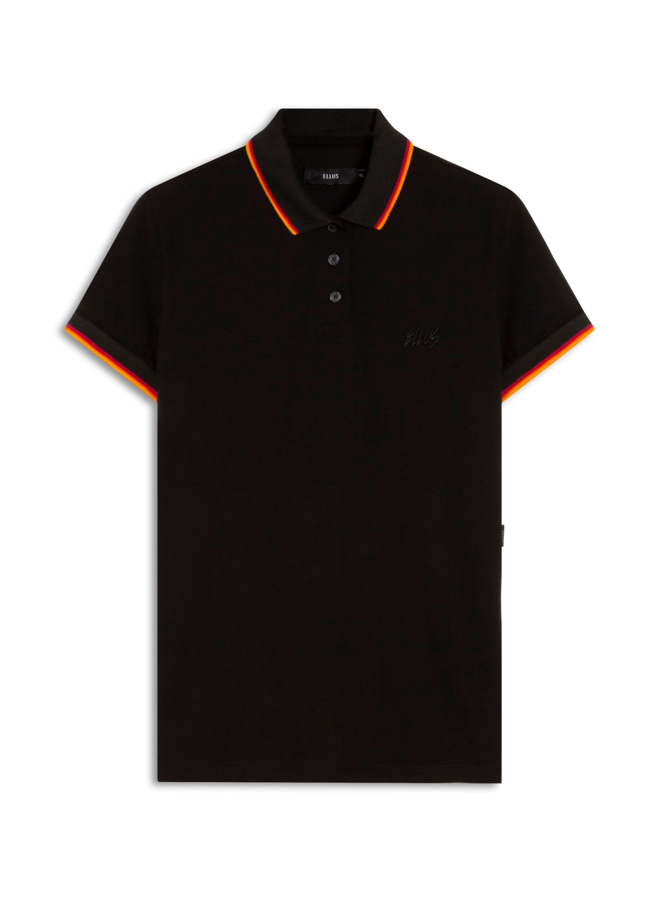 Polo Piquet Frisos Preto