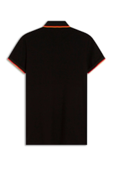 Polo Piquet Frisos Preto