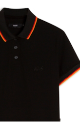 Polo Piquet Frisos Preto