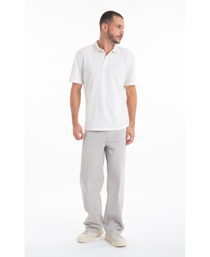 Polo Piquet Linen Ellus Classic Natural