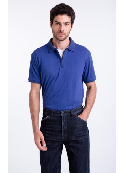 Polo Piquet Ly  Easa Azul Jeans