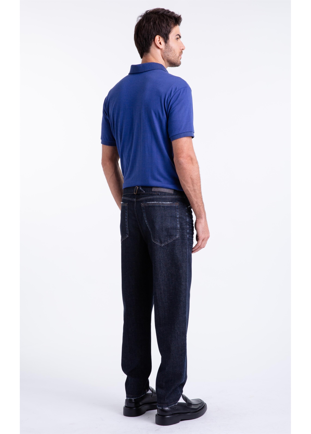 Polo Piquet Ly  Easa Azul Jeans