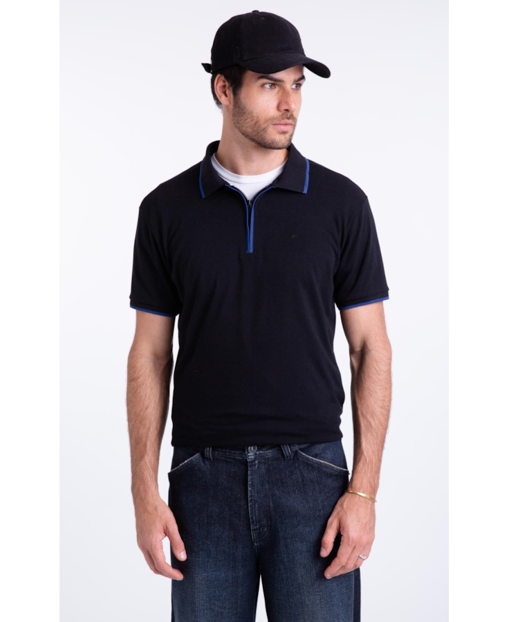 Polo Piquet Ly Easa Preto