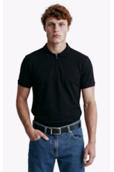 Polo Piquet Ly  Easa Preto