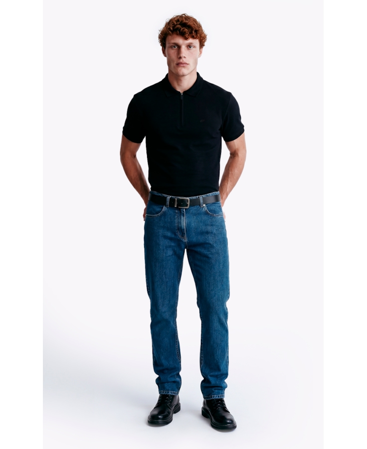 Polo Piquet Ly  Easa Preto