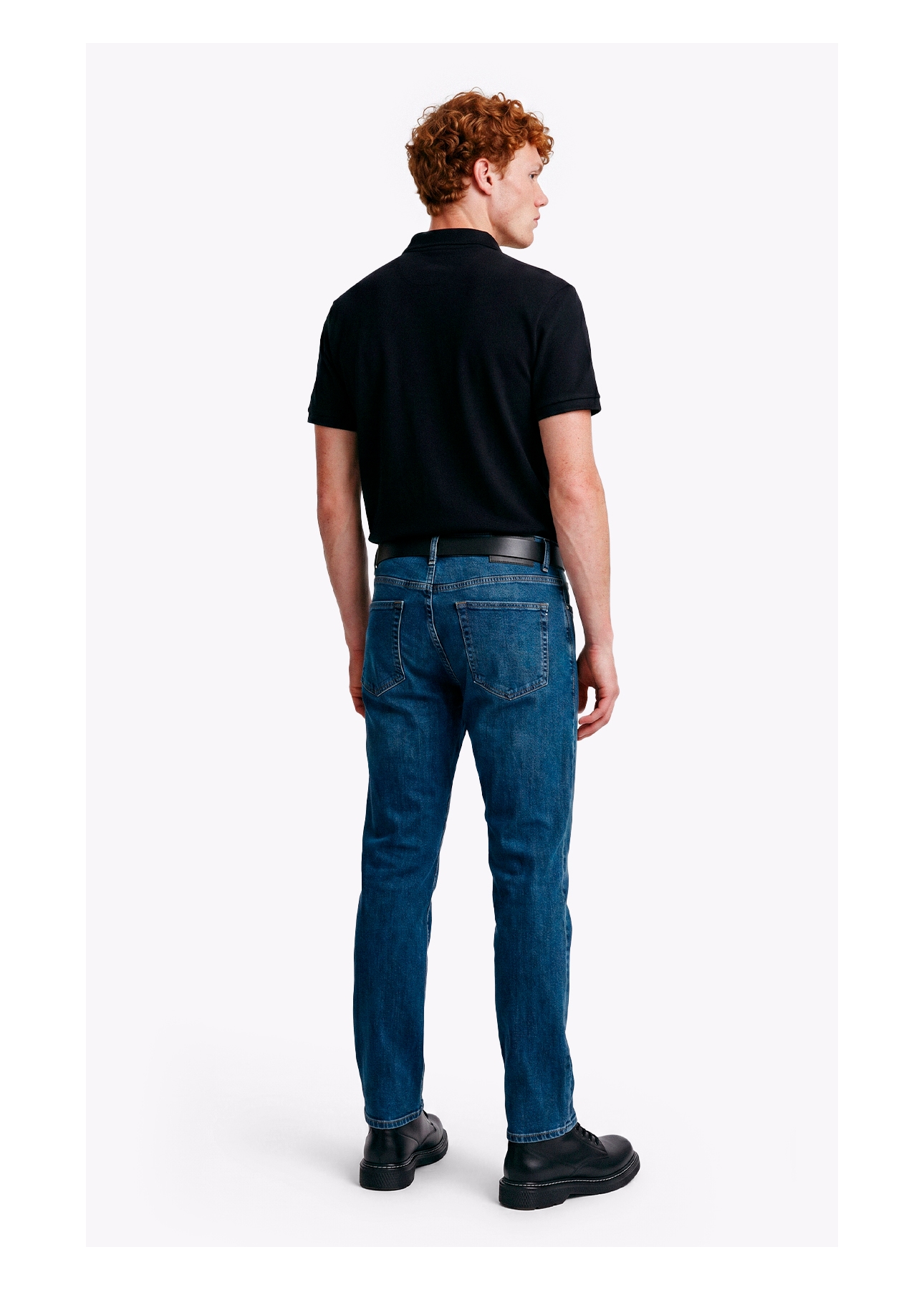 Polo Piquet Ly  Easa Preto