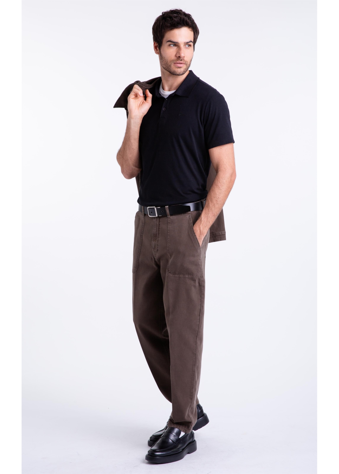 Polo Piquet Ly Easa Preto