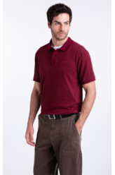 Polo Piquet Ly Ellus Bordeaux