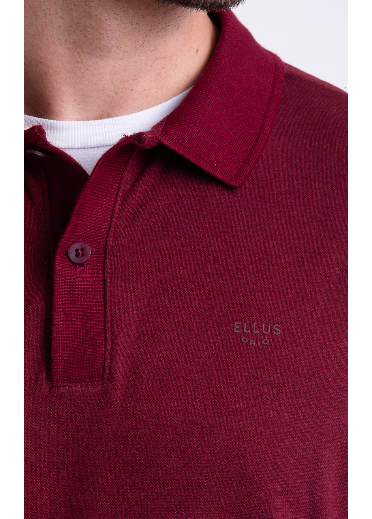 Polo Piquet Ly Ellus Bordeaux