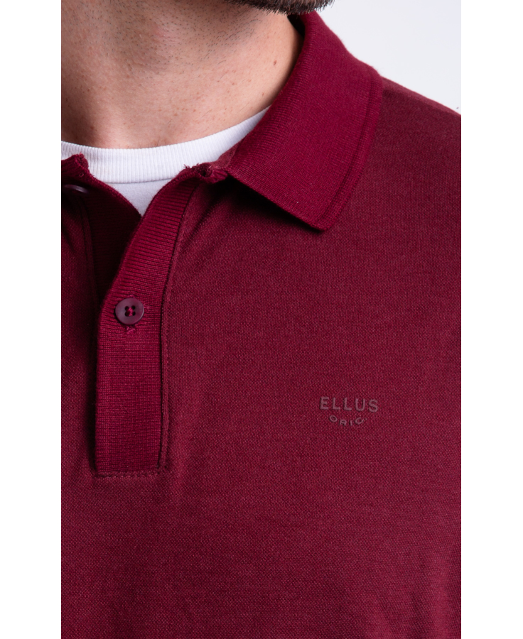 Polo Piquet Ly Ellus Bordeaux