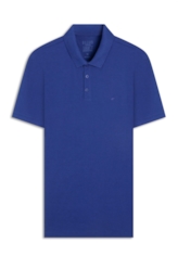 Polo Piquet Melange Easa Azul Bic