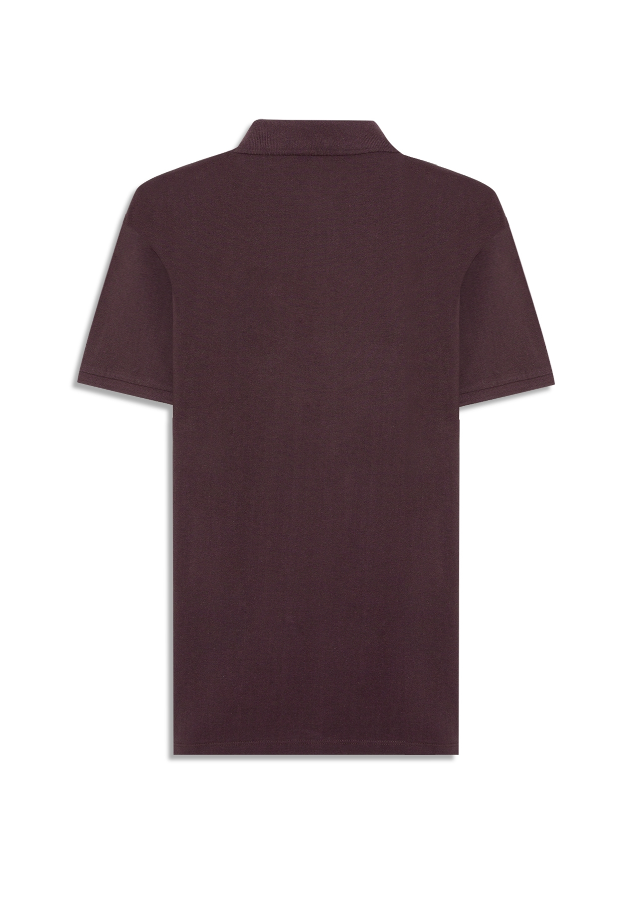 Polo Piquet Melange Easa Bordo Mescla