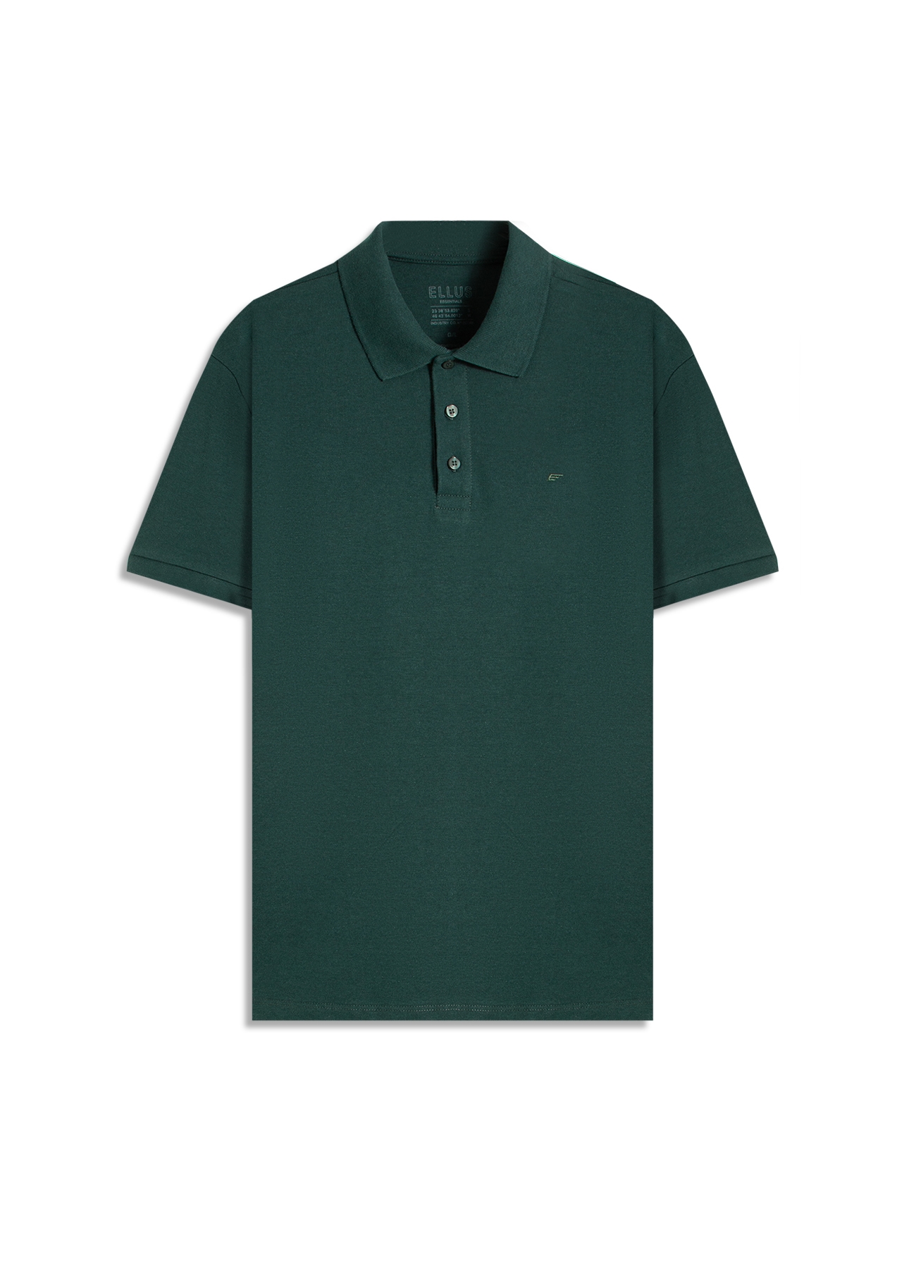 Polo Piquet Melange Easa Bottle Mescla