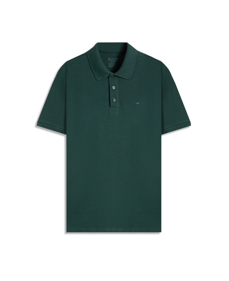 Polo Piquet Melange Easa Bottle Mescla