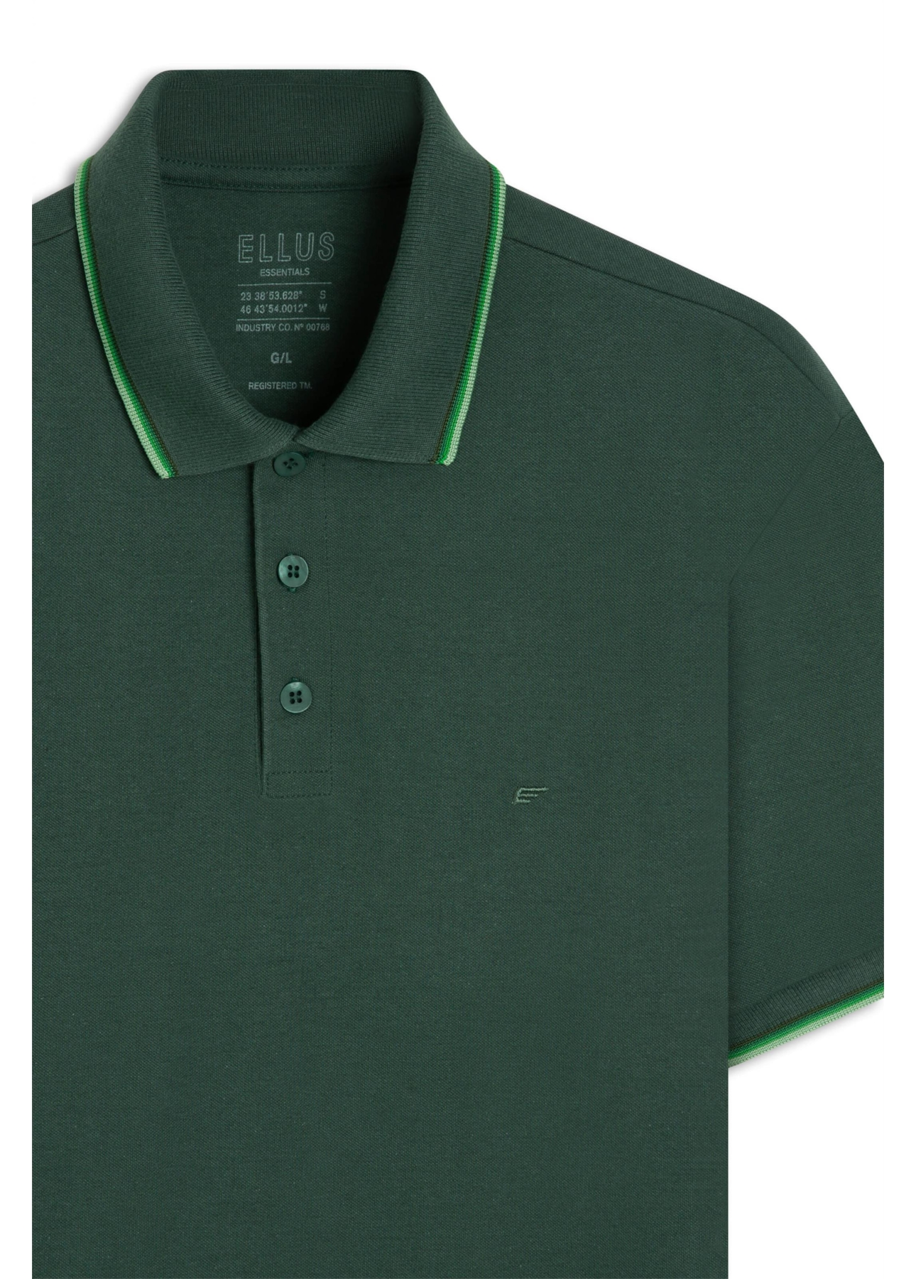 Polo Piquet Melange Easa Classic Bottle Mescla