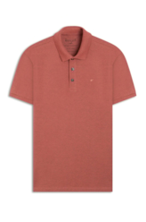 Polo Piquet Melange Easa Classic Goiaba Mescla