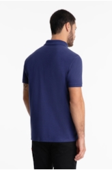 Polo Piquet Melange Easa Classic Hortencia Mescla