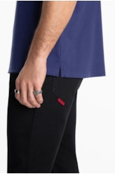 Polo Piquet Melange Easa Classic Hortencia Mescla